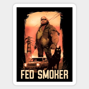 The Fed Smoker Magnet